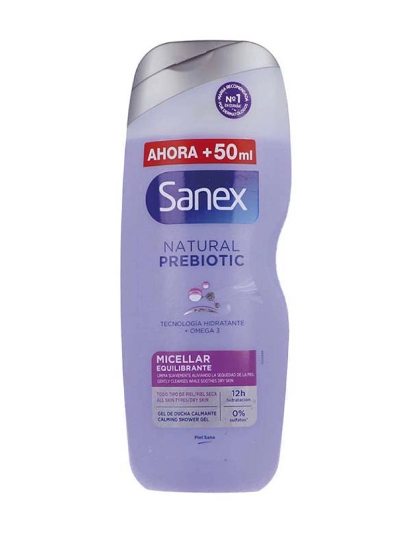 Sanex - DERMO EQUILIBRANTE gel ducha piel seca 600 ml