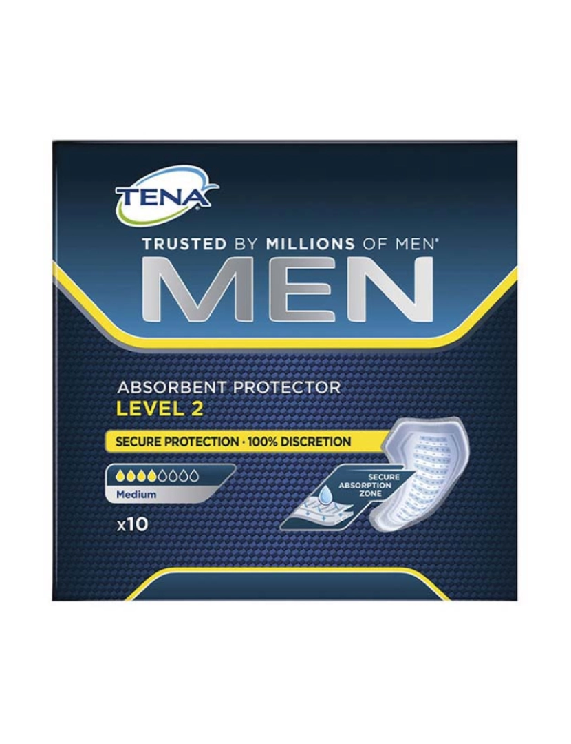 Tena Lady - Tena Men Level 2 Protector 100% Absorbente 10 U