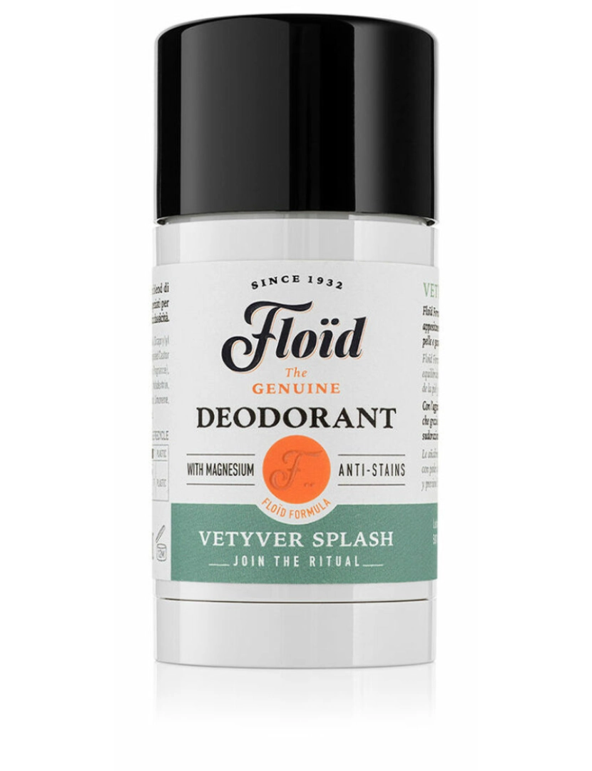 Floïd - FLOÏD desodorante vetyver splash stick 75 ml