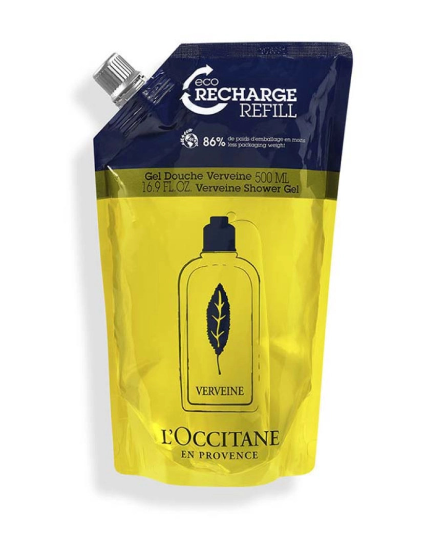 L'occitane En Provence - VERBENA gel de ducha ecorecarga 500 ml