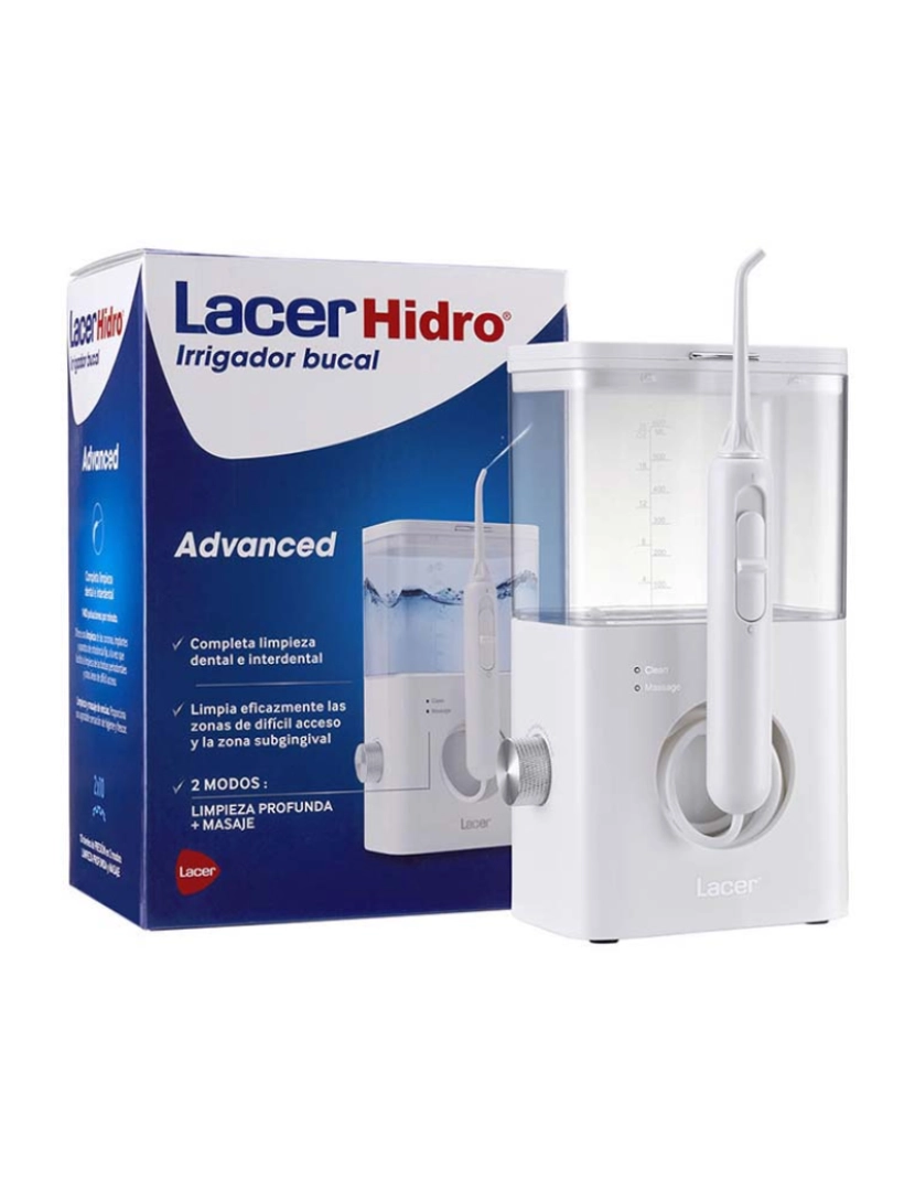 Lacer - HIDRO ADVANCED irrigador bucal #blanco 1 u