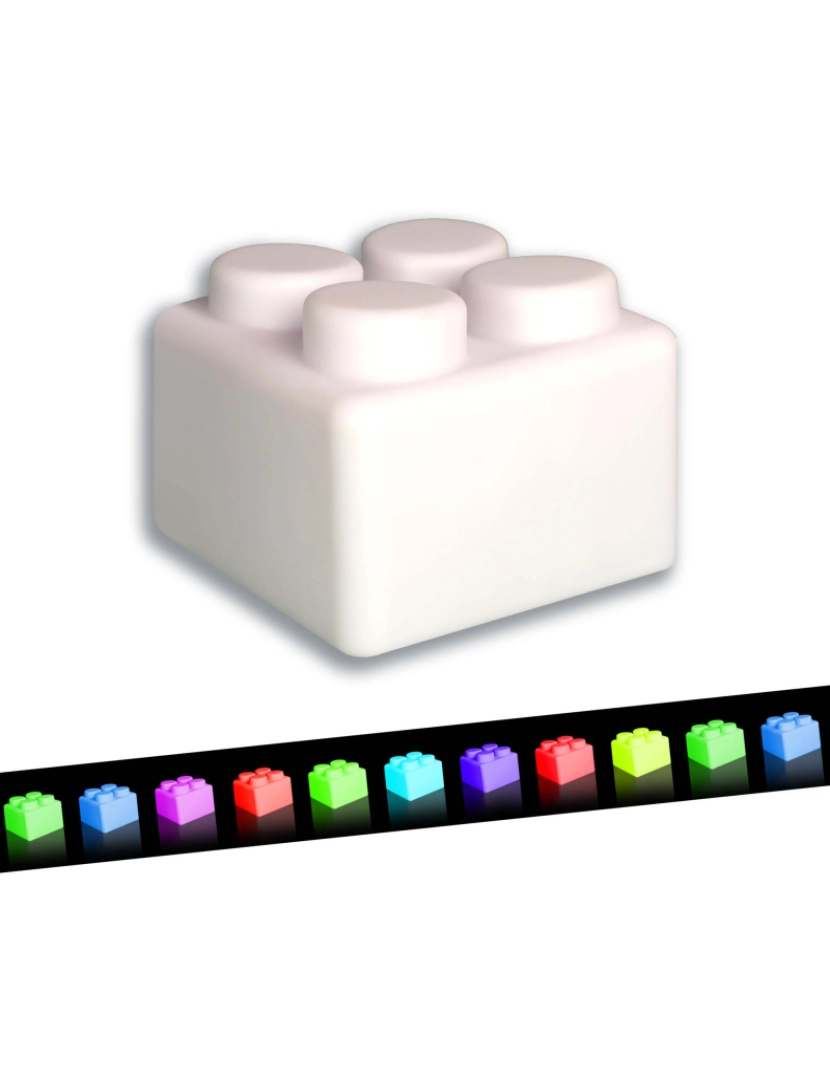 imagem de Luz noturna LED para crianças c/ controlo remoto|Bloco| Crzy Safety EN IEC550152