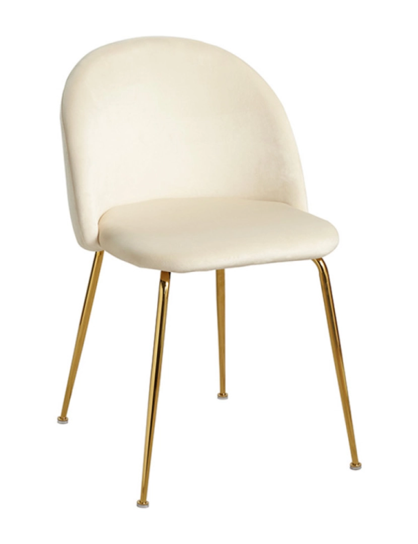 imagem de Cadeira Golden Dalnia Veludo - Beige1