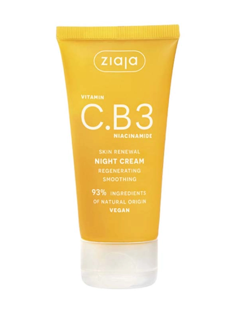 Ziaja - Vitamin C.B3 Niacinamide Regenerating Night Face Creme 50 Ml