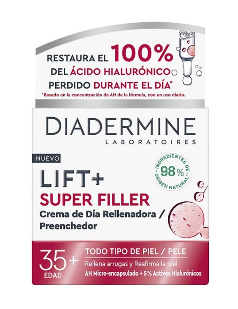 Diadermine - Lift + Super Filler Plumping Day Creme 50 Ml