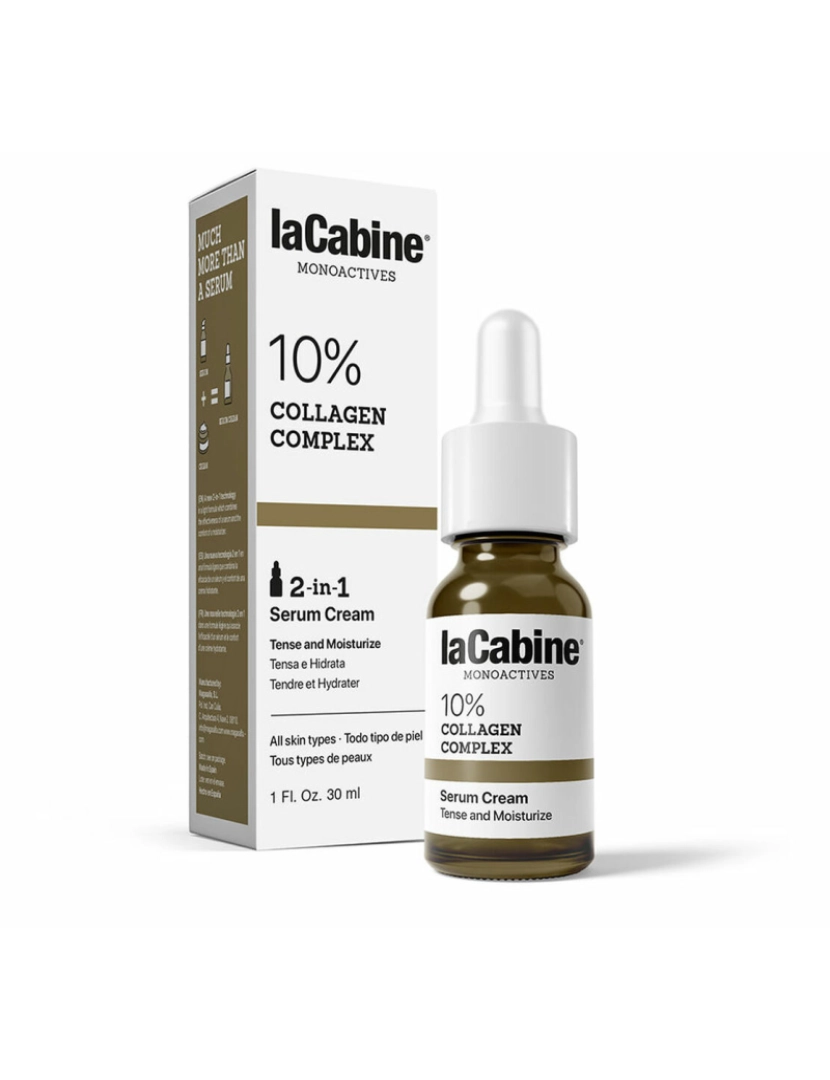 La Cabine - Monoactives 10% Collagen Complex Serum Creme 30 Ml