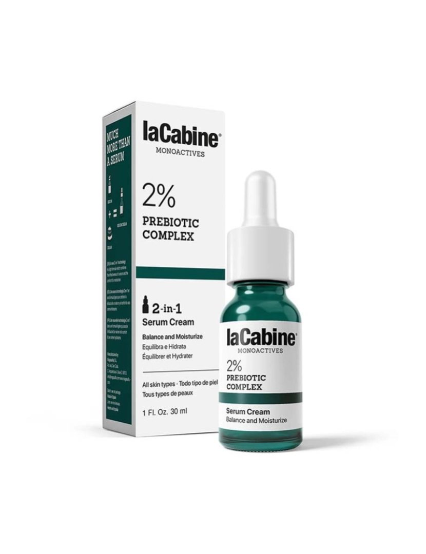 La Cabine - Monoactives 2% Prebiotic Complex Serum Creme 30 Ml