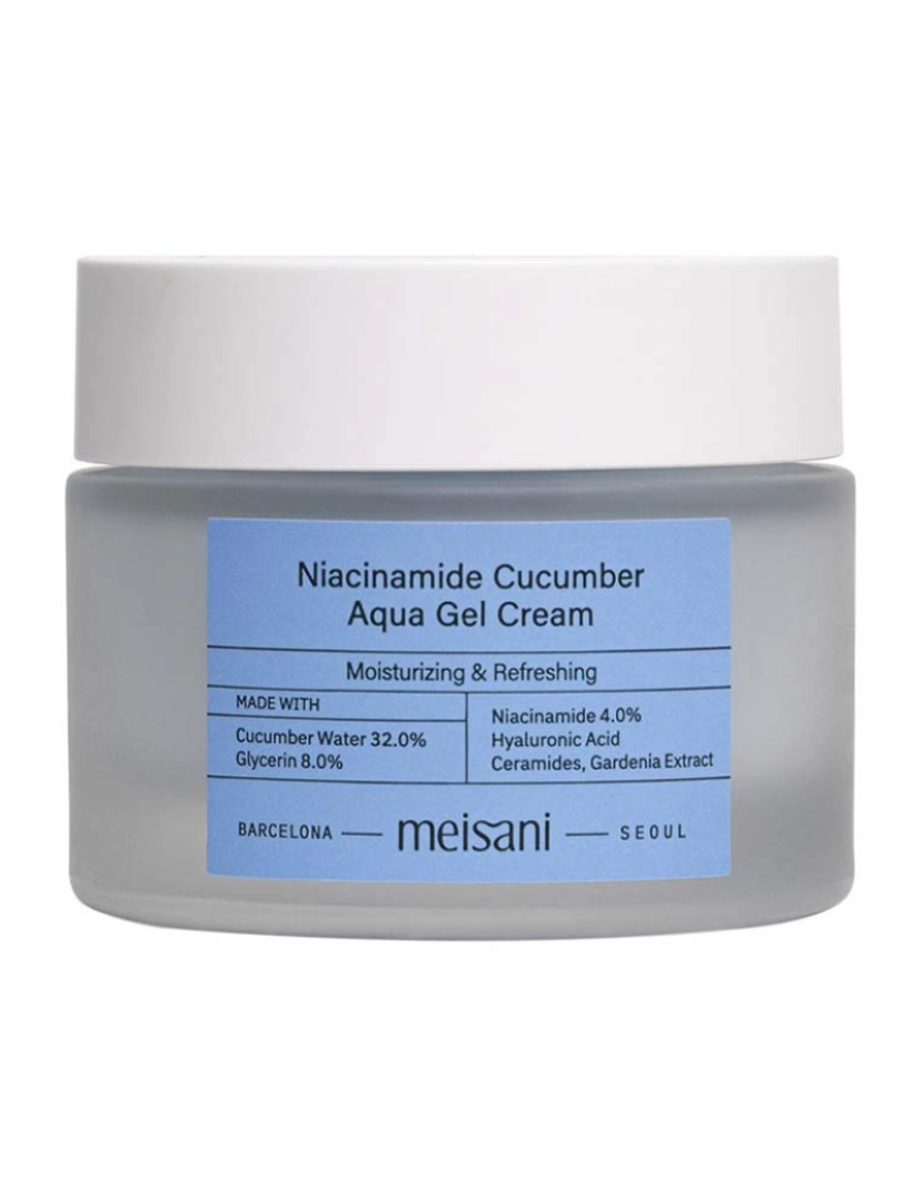 Meisani - Niacinamide Cucumber Aqua Gel Creme 50 Ml