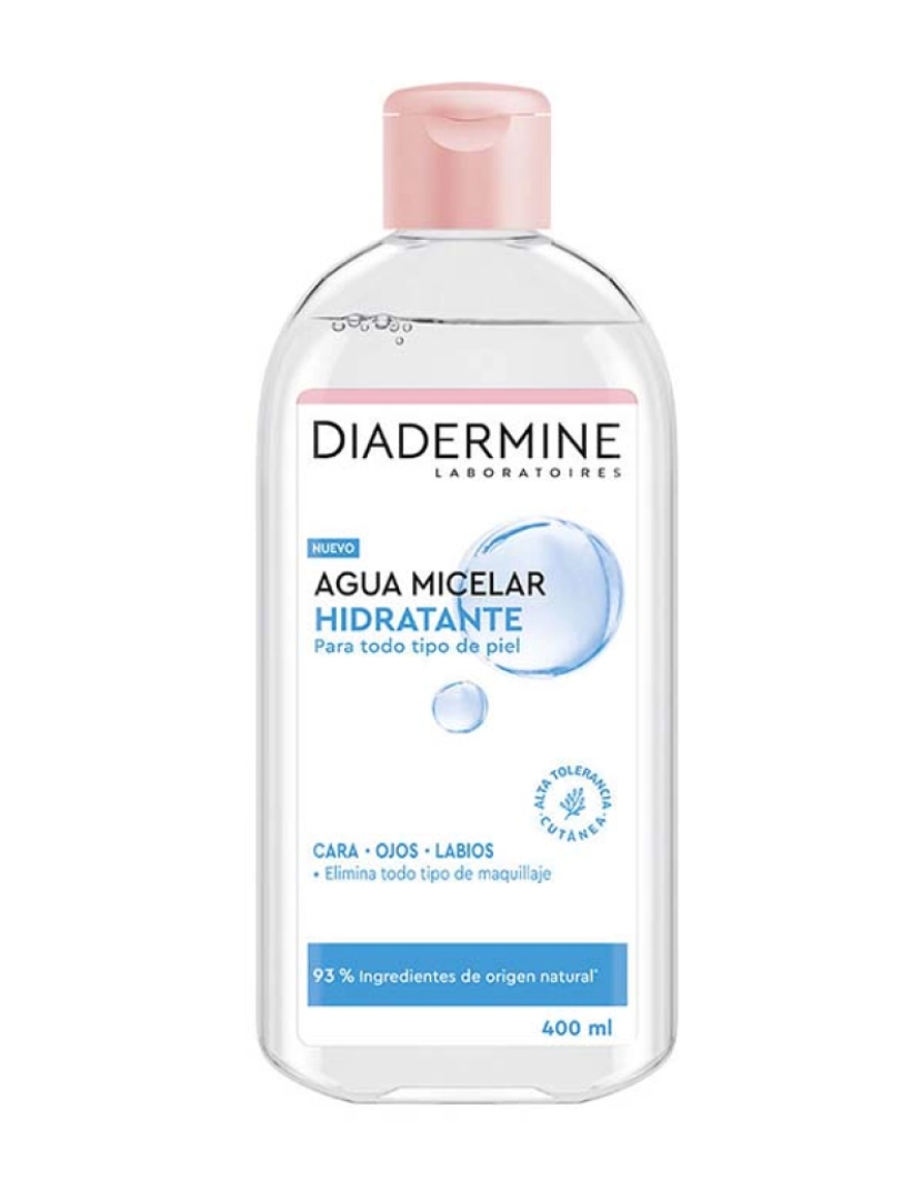 Diadermine - Agua Micelar Hidratante Cara-Ojos-Labios 400 Ml
