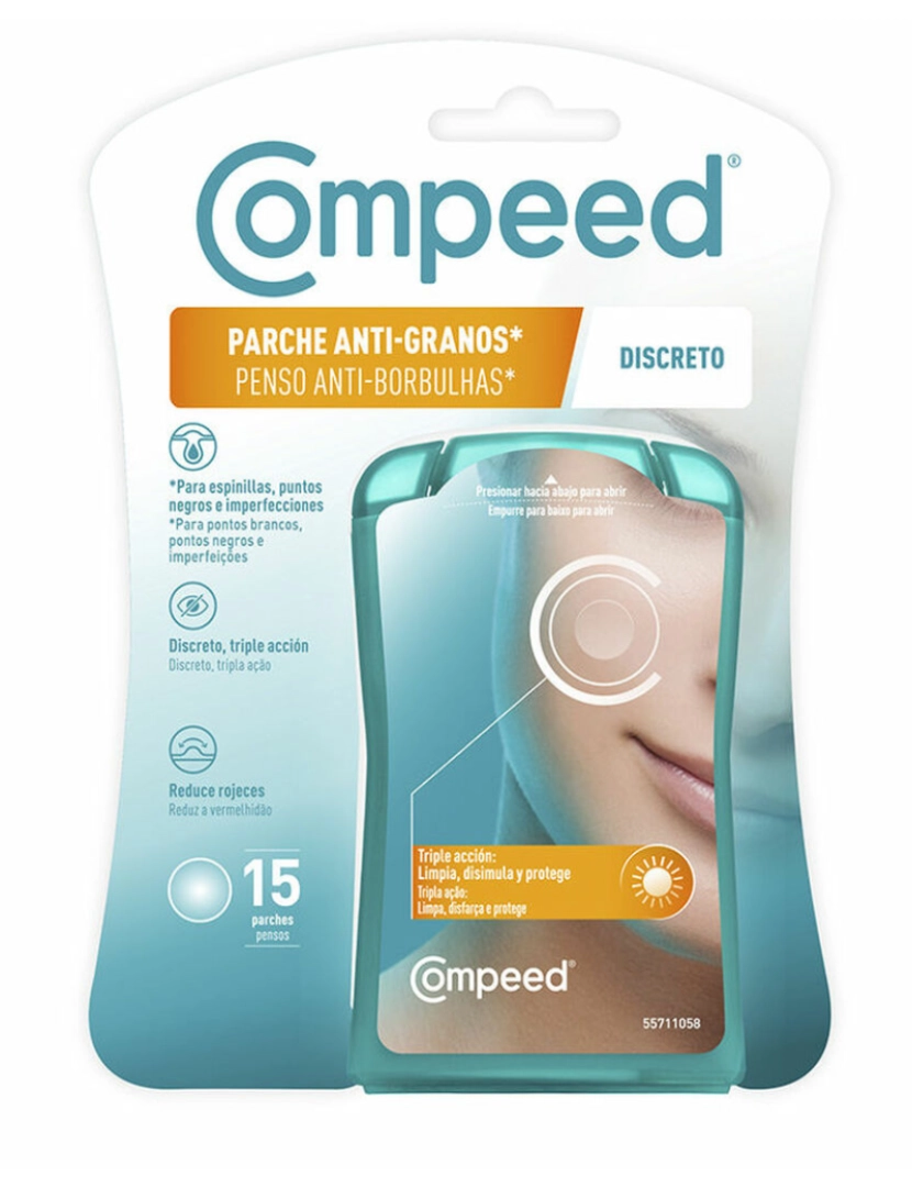 Compeed - Anti-Pimps Discreet Patch 15 U