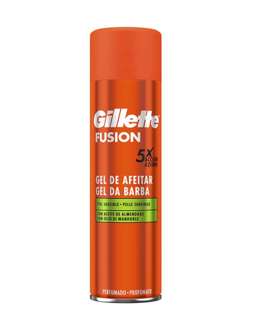 Gillette - Fusion Sensitive Skin Shaving Gel 200 Ml