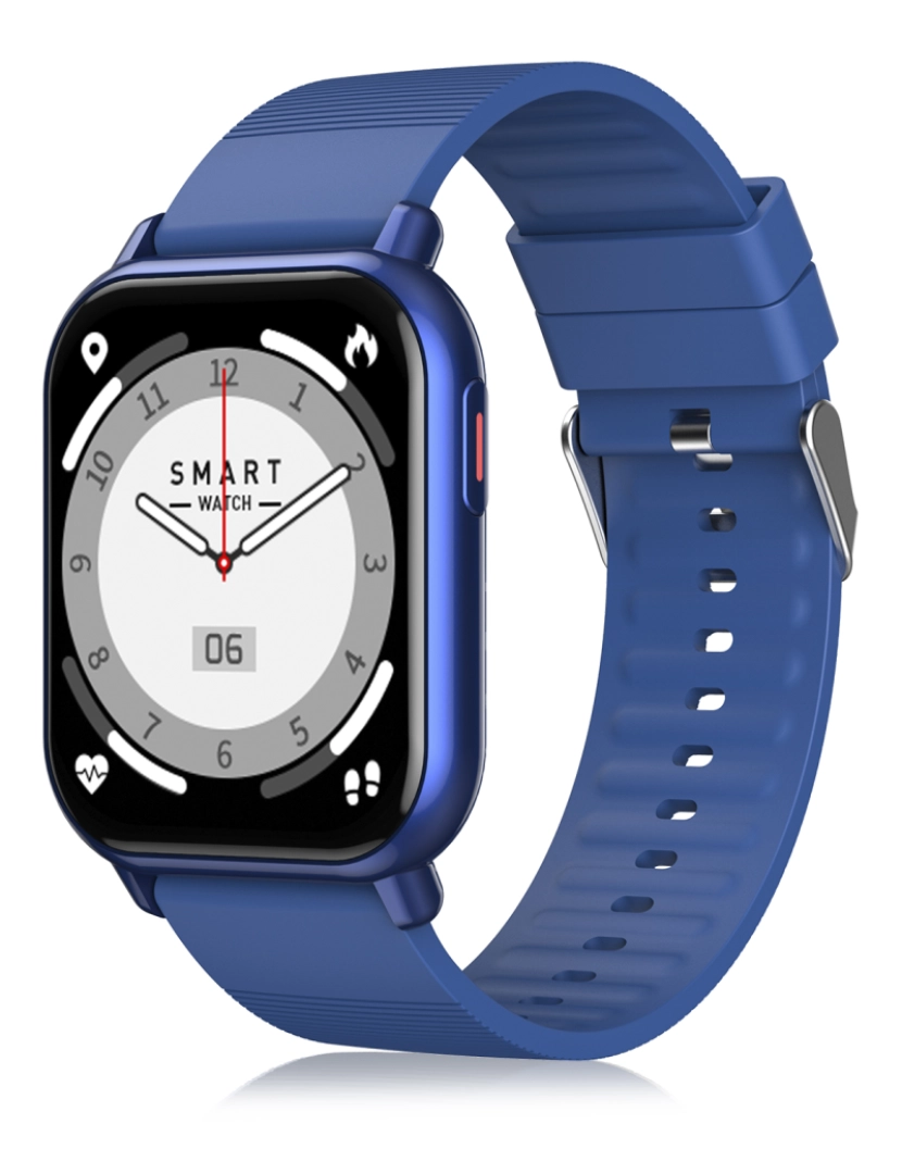 imagem de DAM Smartwatch ZW32 com notificações de App, diversas modalidades esportivas. Monitor de pressão arterial e oxigênio, termômetro.8
