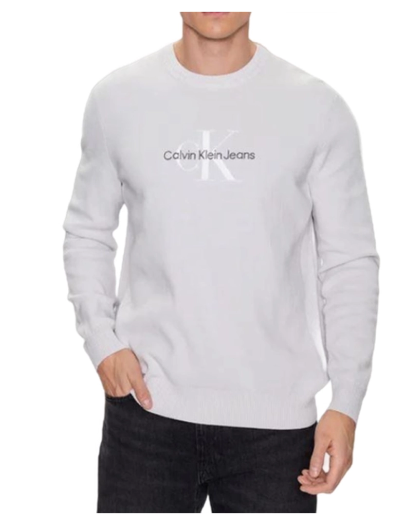 Calvin Klein - Camisola Homem Cinza