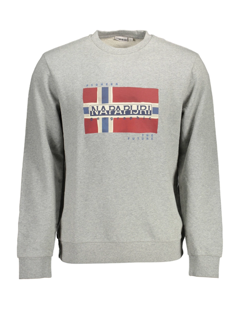 Napapijri - Sweatshirt  Homem Cinza