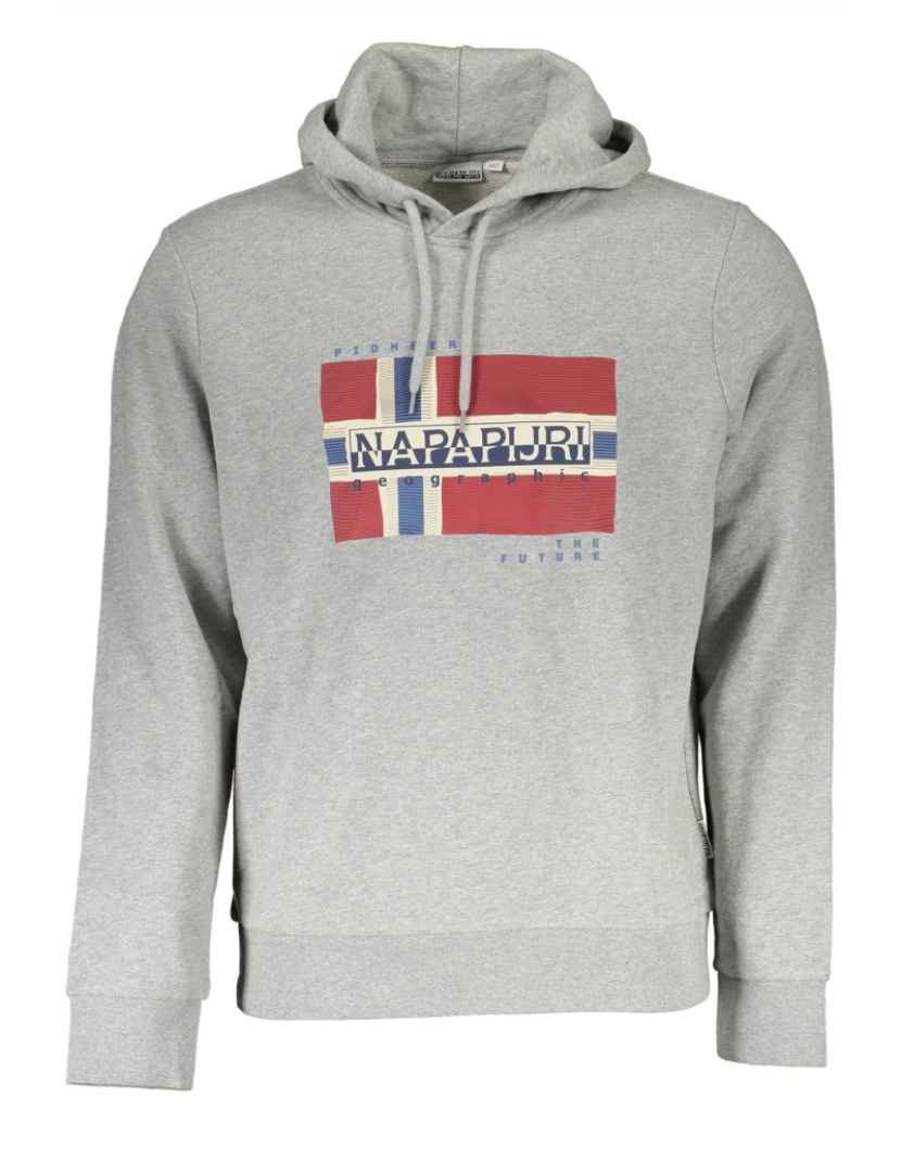 Napapijri - Sweatshirt  Homem Cinza