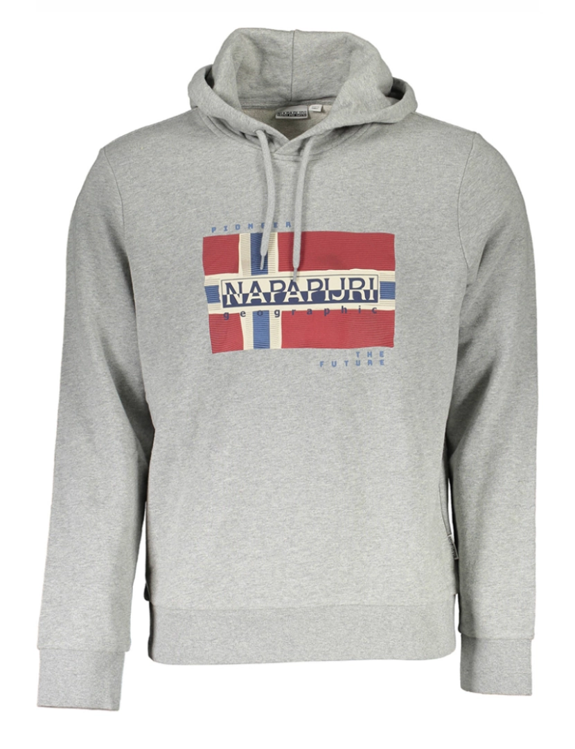 Napapijri - Sweatshirt  Homem Cinza