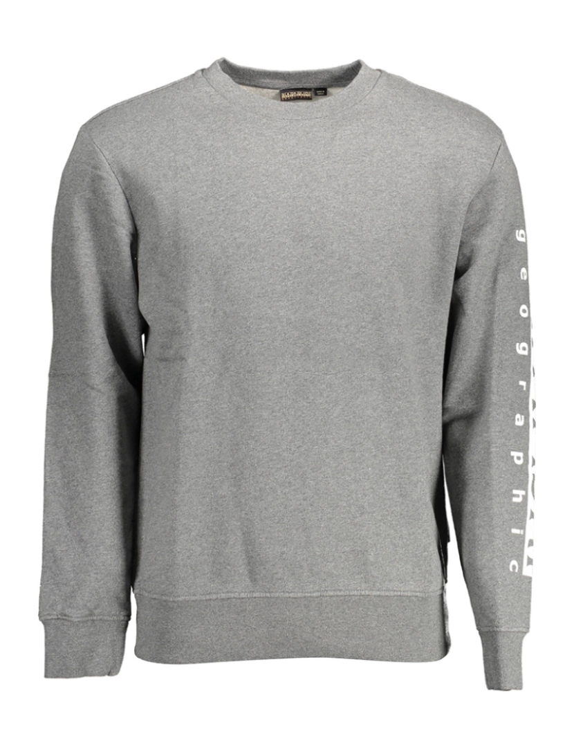 Napapijri - Sweatshirt  Homem Cinza