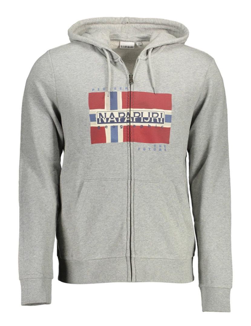 Napapijri - Sweatshirt  Homem Cinza