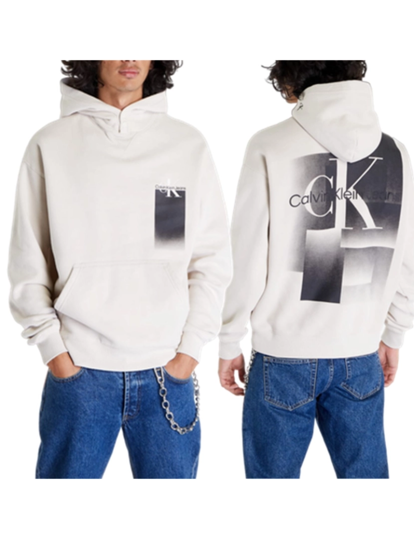 Calvin Klein - Sweatshirt Homem Beje