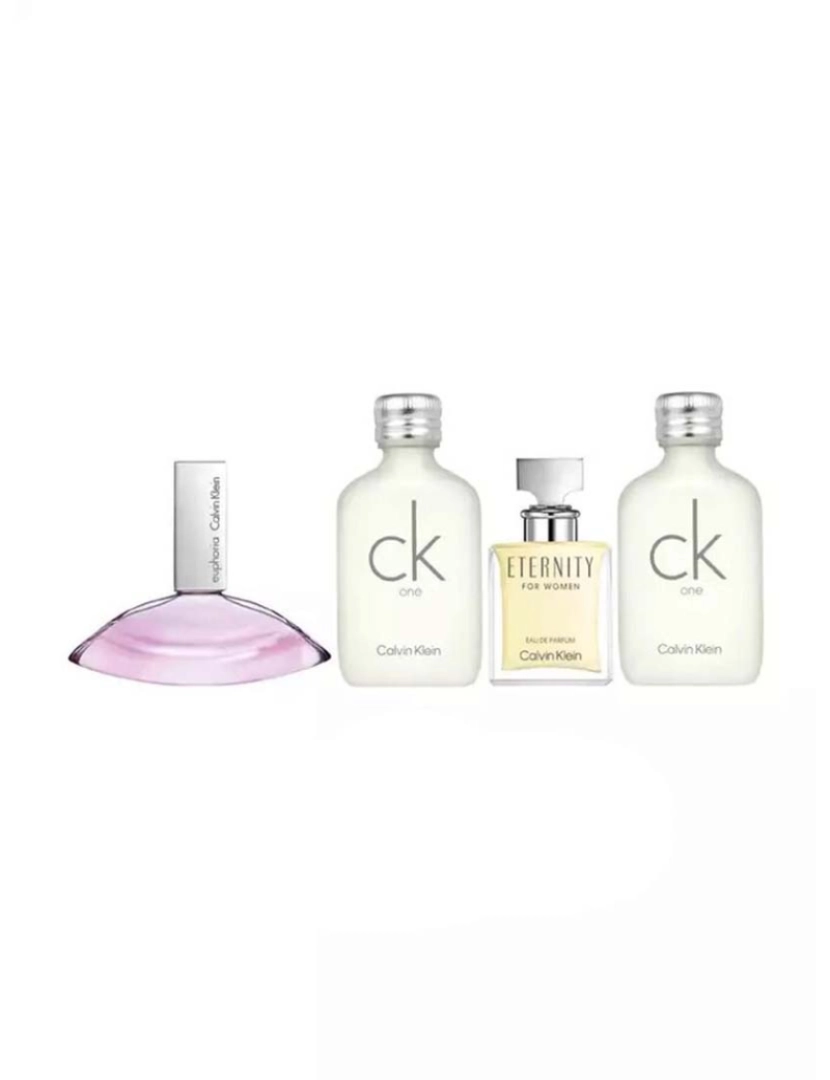 Calvin Klein - CK MINI SET (2 x CK ONE ET 10 ml + CK ETERNITY EP 5 ml + CK EUPORHIA EP 5 ml)