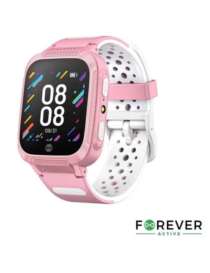 Forever - Smartwatch Criança Rosa GPS Find Me 2 FOREVER               