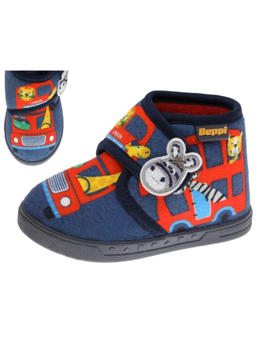 Beppi - PANTUFA AZUL MARINHO BEPPI (25) 2194311