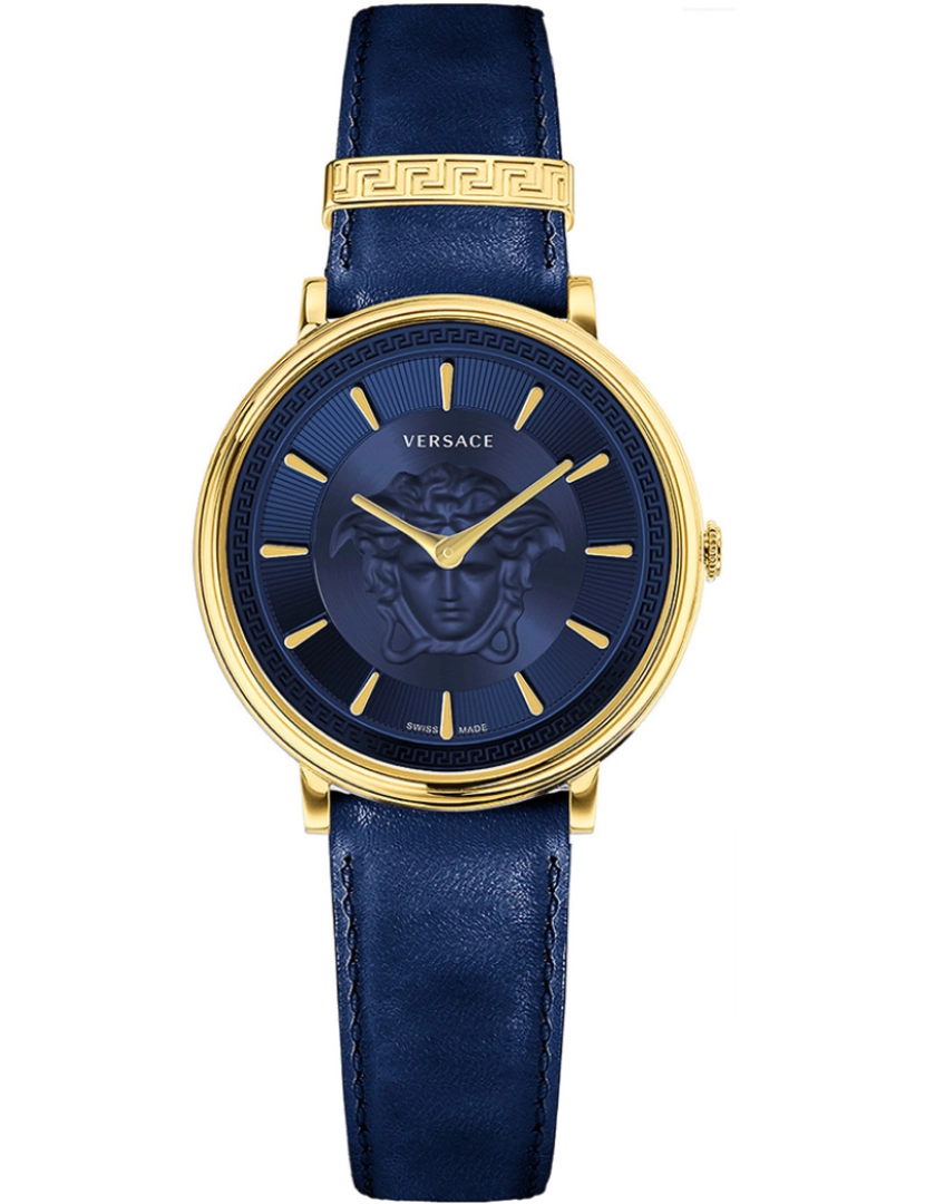 Versace - Versace Pulseira Relógio - Ve8103721 Cor da cinta: azul noite Dial azul noite mulher