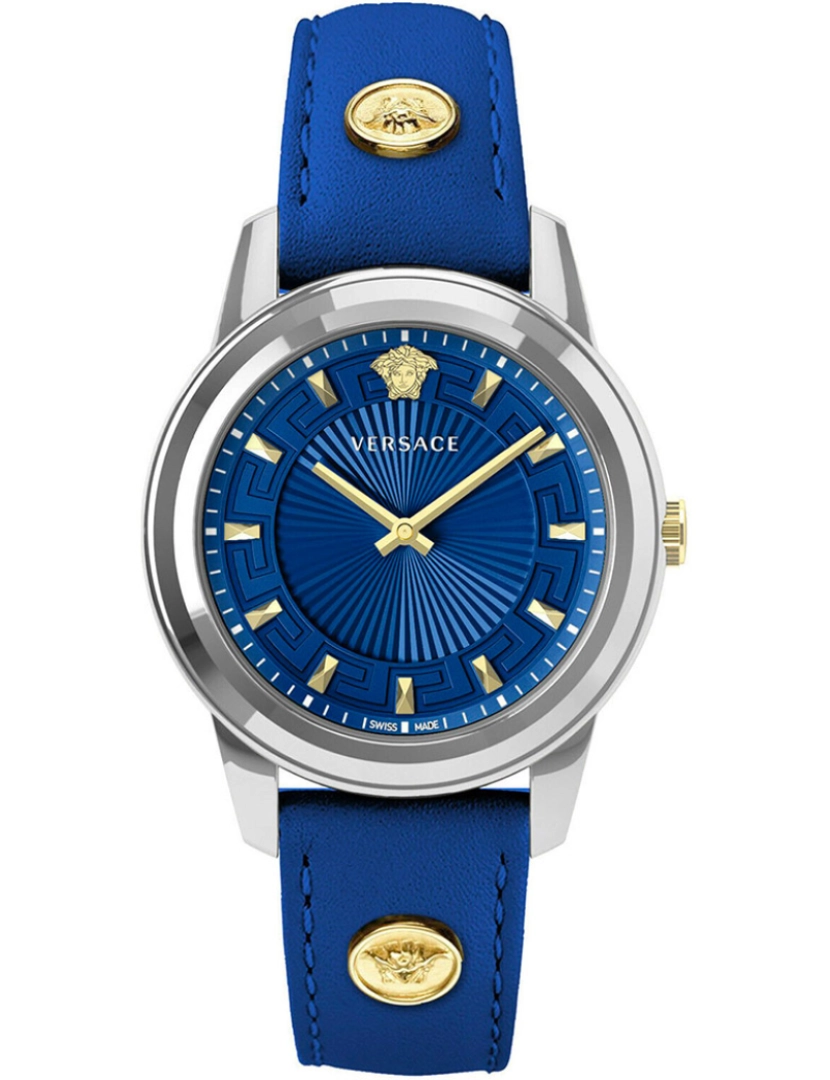 Versace - Pulseira de Versace Relógio - Vepx00921 Cor da cinta: mostrador azul mulher