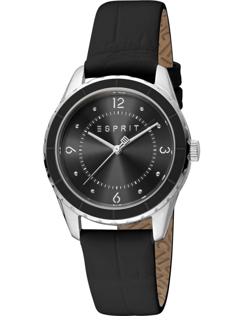 Esprit - Pulseira relógio Esprit Skyler - Es1L348L0025 Cor da cinta: Black Dial mulher preta