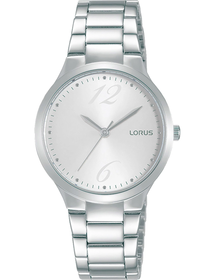 Lorus - Relógio Lorus Lady Pulseira - Rg209Ux9 Cor da cinta: Prata cinza Dial Cinzento mulher de prata