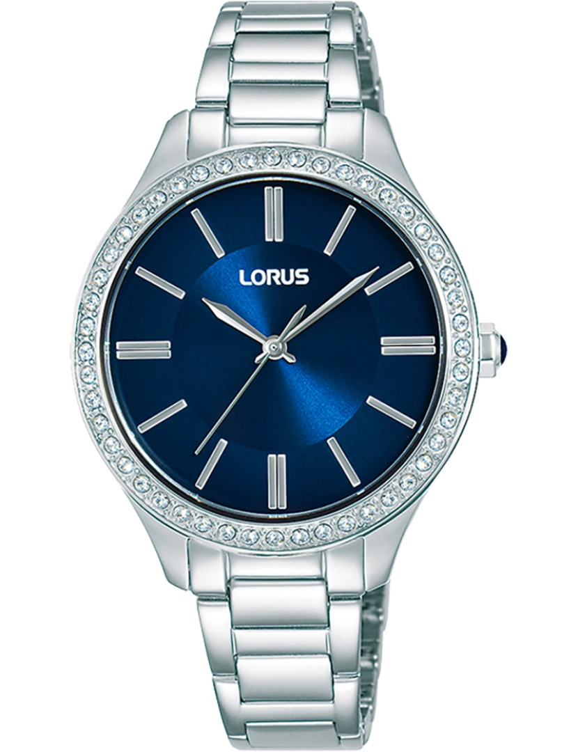Lorus - Relógio Lorus Lady Pulseira - Rg233Ux9 Cor da cinta: mostrador azul cinza