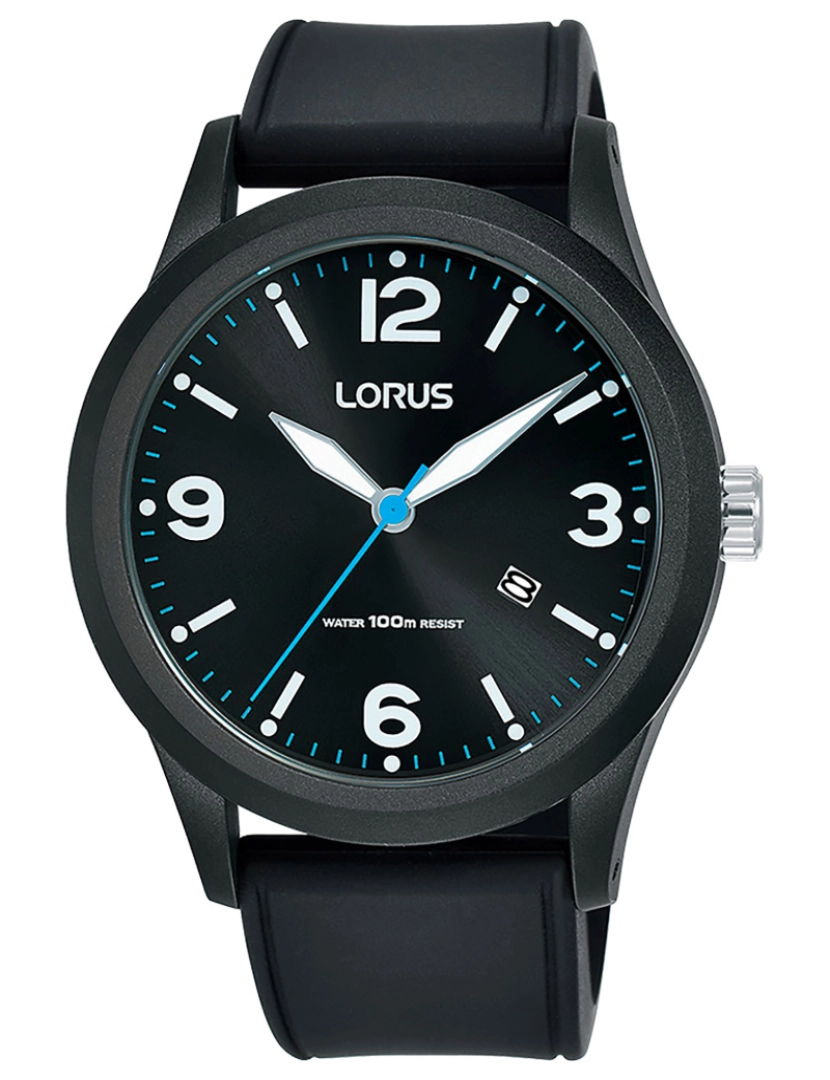 Lorus - Relógio de Pulseira Lorus - Rh949Lx9 Cor da cinta: Black Dial Preto Masculino