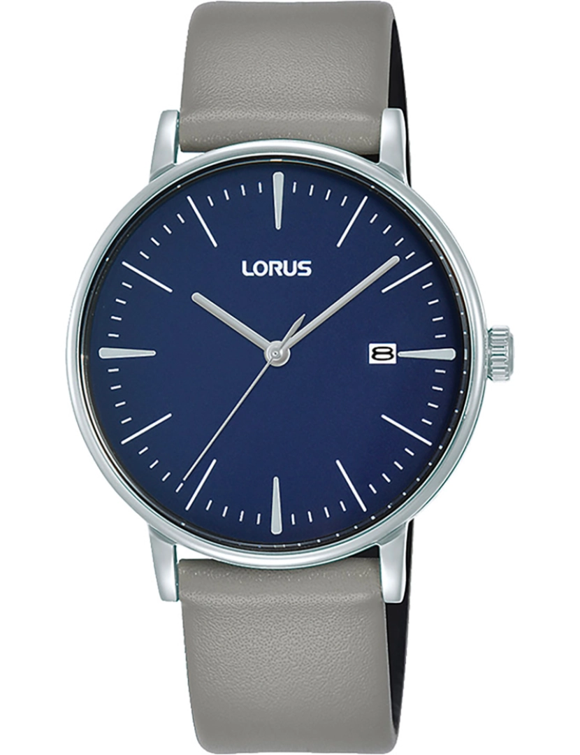Lorus - Relógio de Pulseira Lorus - Rh997Nx9 Cor da cinta: Cinza Dial Azul Unisex