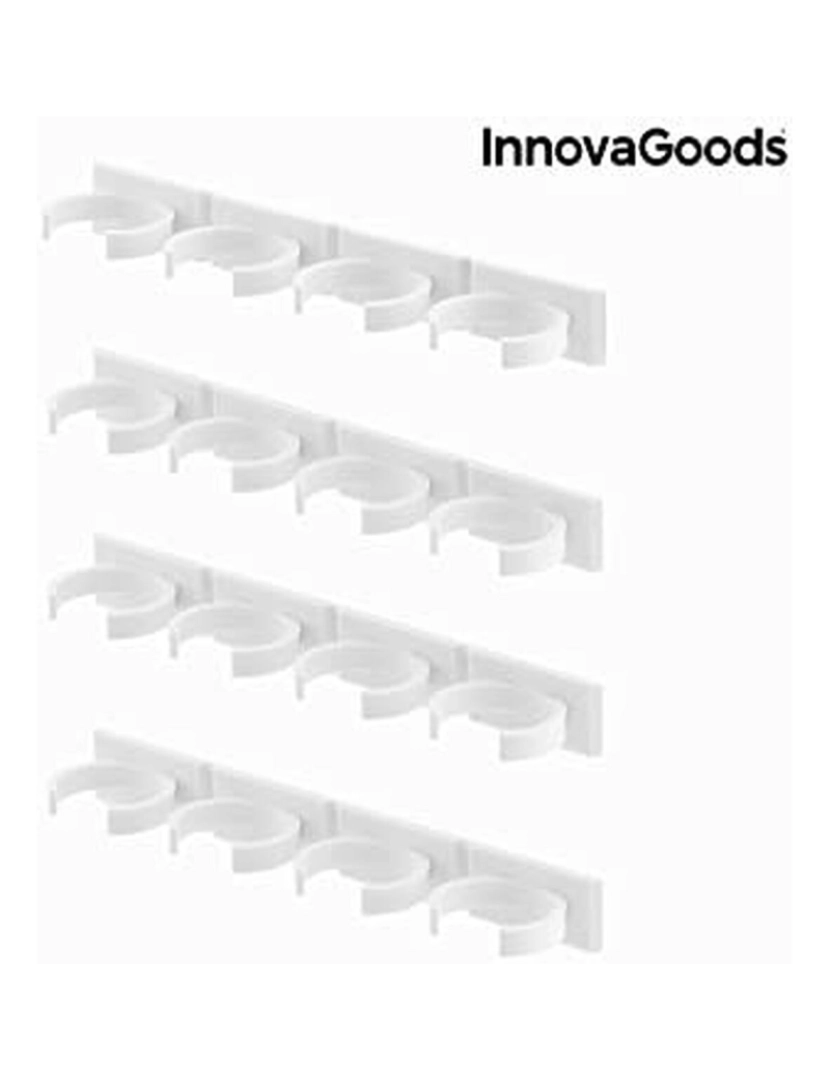 Innovagoods - Suporte para Especiarias InnovaGoods IG114086 Branco Autoadesivo