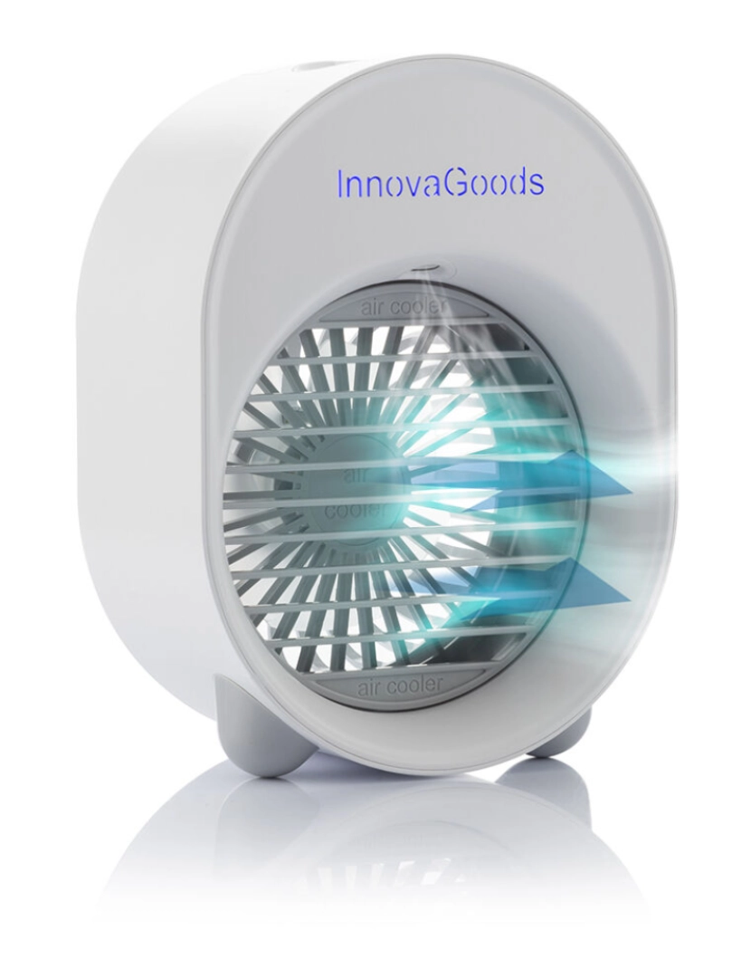 Innovagoods - Mini Climatizador Humidificador por Ultrassons com LED Koolizer InnovaGoods
