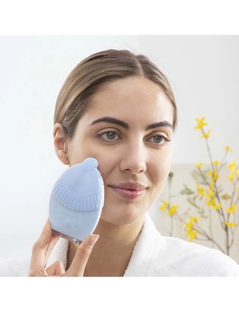 Innovagoods - Massajador de Limpeza Facial Recarregável Vipur 