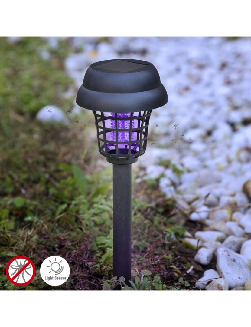 imagem de Lâmpada Solar Antimosquitos para Jardim Garlam InnovaGoods2