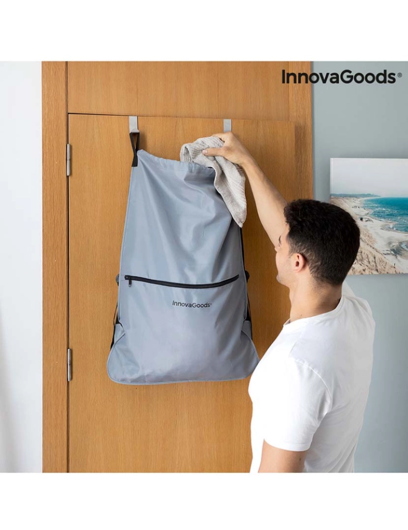 Innovagoods - Clepac InnovaGood bolsa-mochila para roupa suja