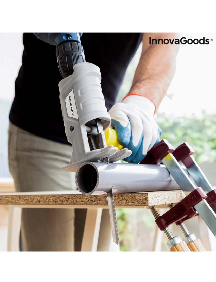 Innovagoods - Adaptador Jigsaw para Furadeira Jrill InnovaGoods