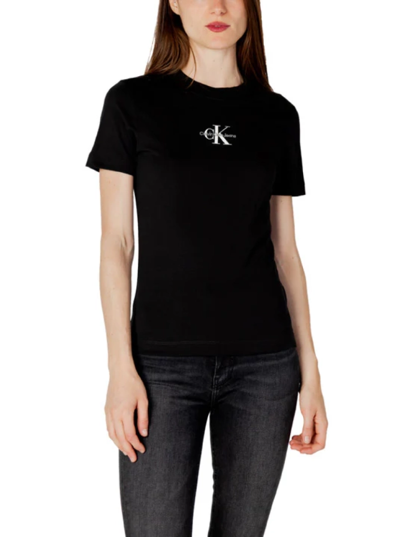 Calvin Klein - T-Shirt Senhora Preto