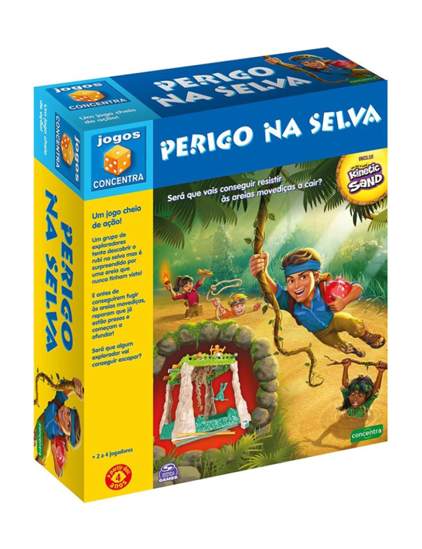 Concentra - JOGO PERIGO NA SELVA 125930