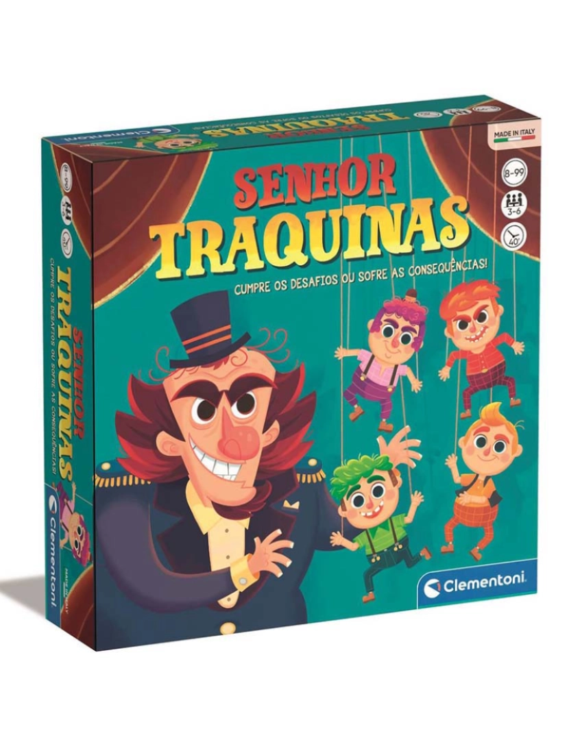 Clementoni - JOGO SENHOR TRAQUINAS 67348