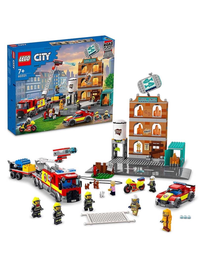 Lego - Lego City Sapadores  Bombeiros 60321