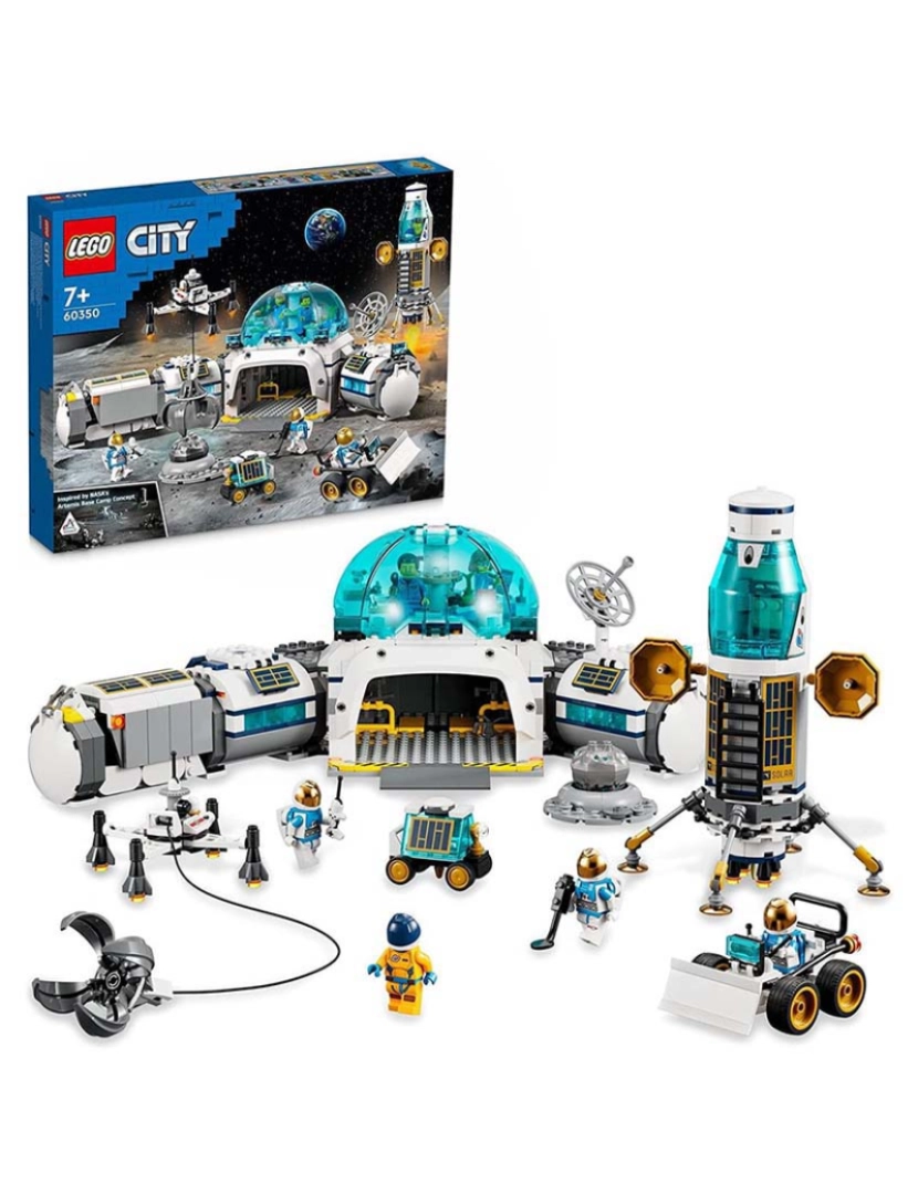 Lego - LEGO CITY BASE DE PESQUISA LUNAR 60350