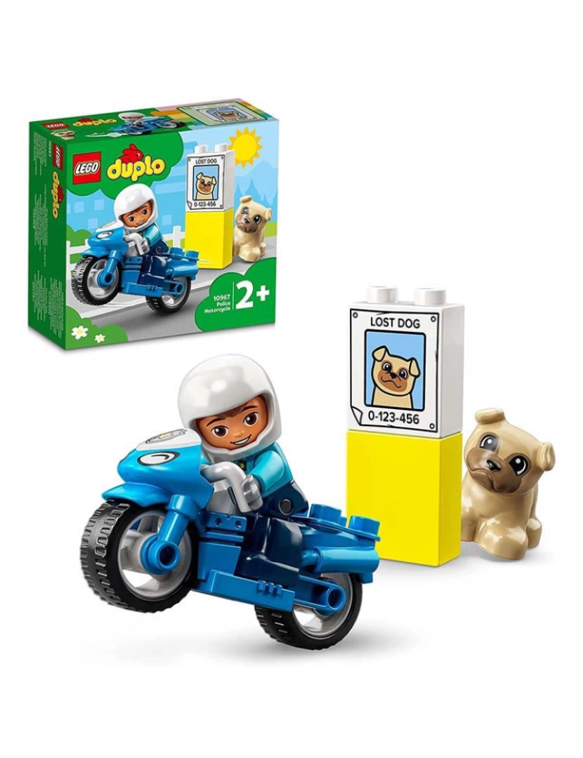 Lego - Lego Duplo Moto Da Policia 