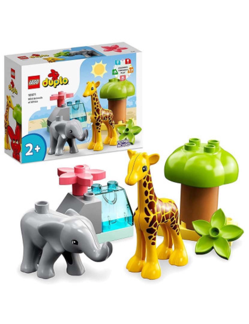 Lego - LEGO DUPLO ANIMAIS SELVAGENS DE AFRICA 10971