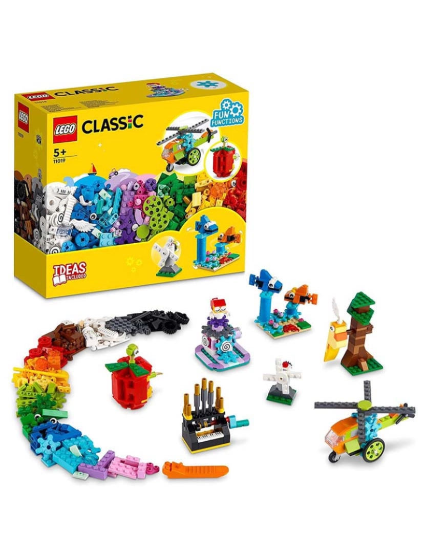 Lego - Lego Classic Peças E Funções 