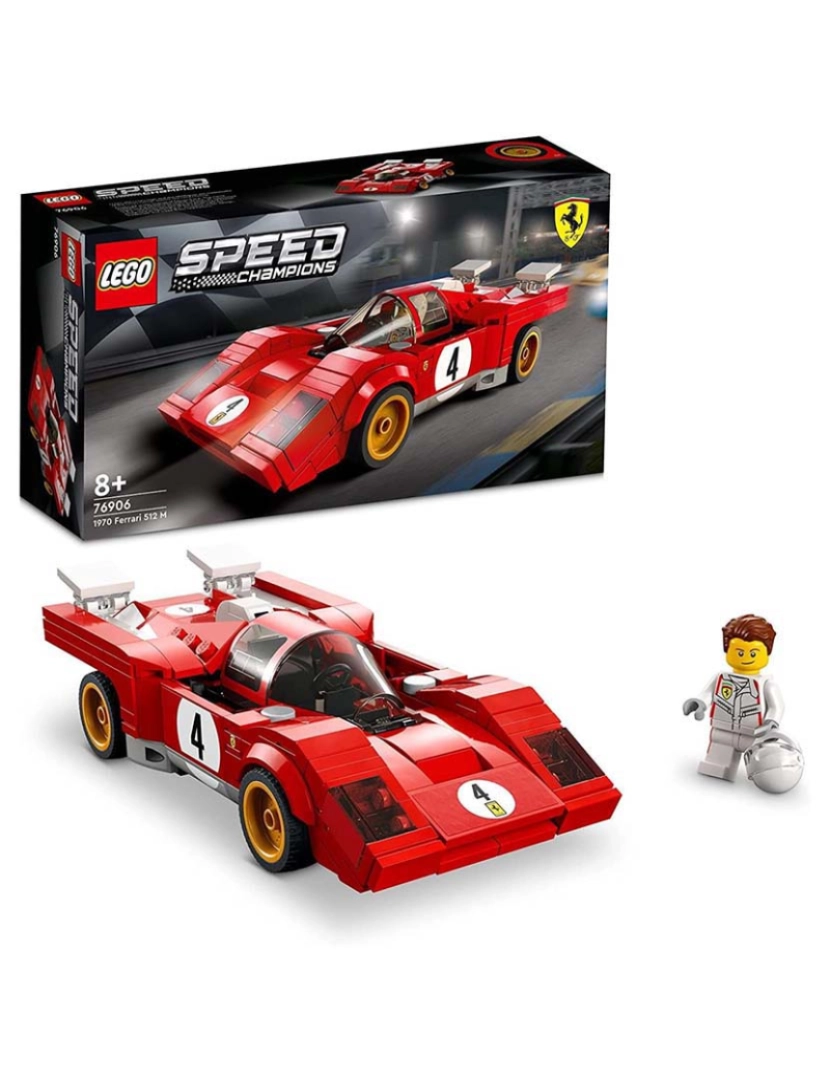 Lego - Lego Speed 1970 Ferrari 512 M 76906