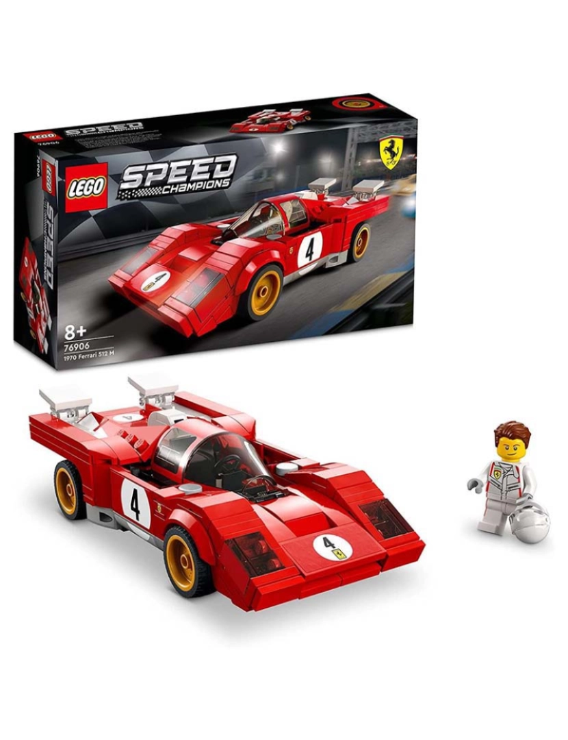 Lego - LEGO SPEED 1970 FERRARI 512 M 76906