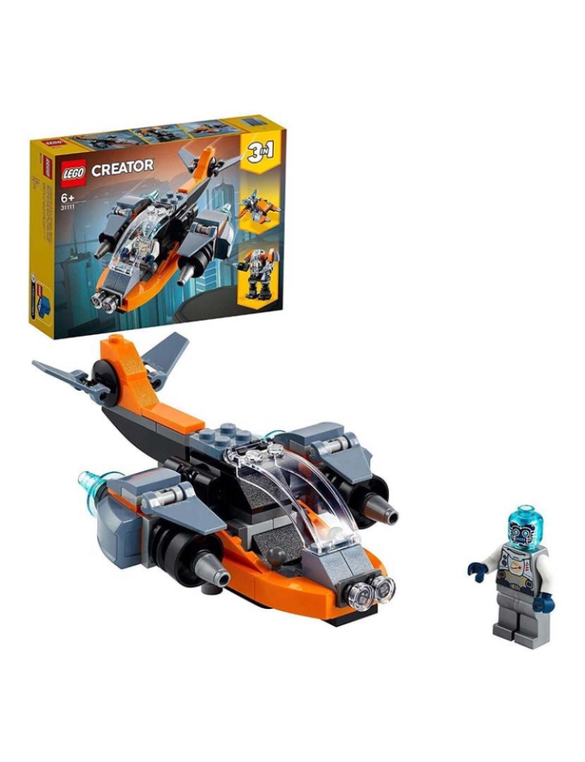 Lego - LEGO CREATOR CIBERDRONE 31111